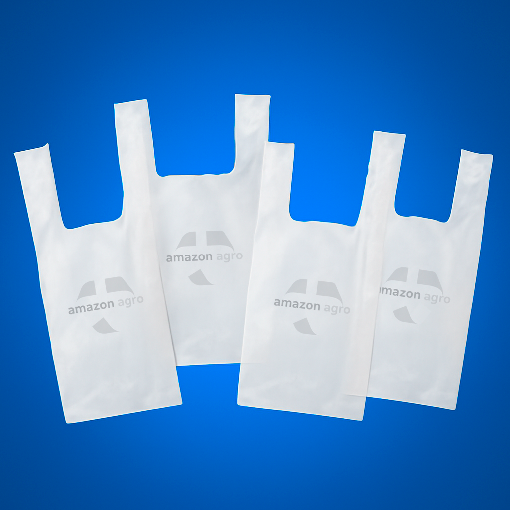 Sacolas Amazon Agro (cinza)